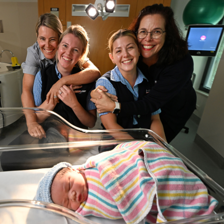 Compassion is in the DNA of Mater Mothers’ midwives