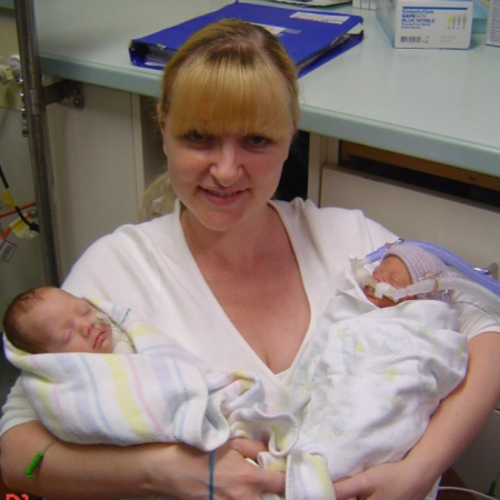 Twins born 13 weeks premature celebrate 15th Birthday reunited with nurses who saved their lives 