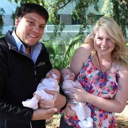 Father's Day a double delight for twins dad 