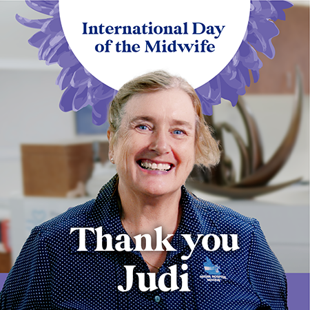 Celebrating International Day of the Midwife - Judi Mogg