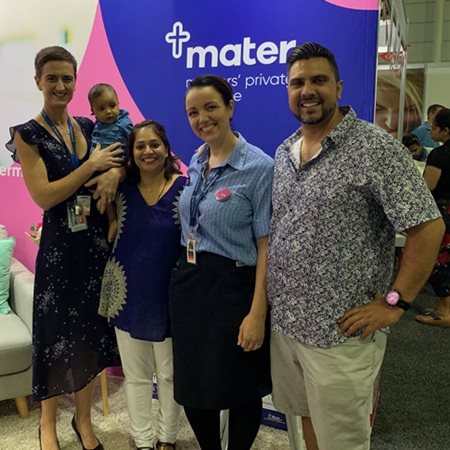 Mater Mothers' on show