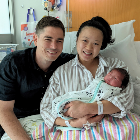 Baby Maya’s surprise arrival on Chinese New Year