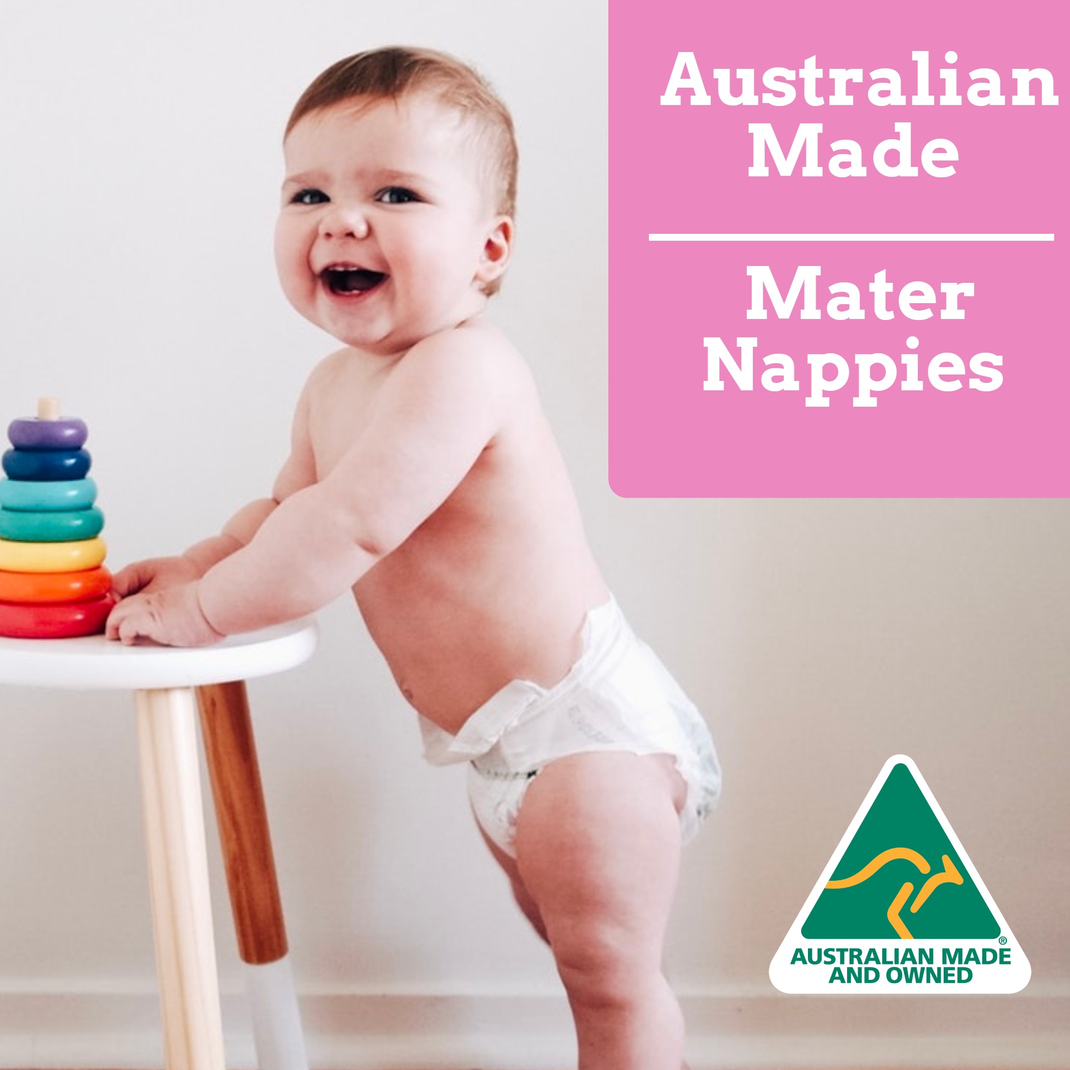 Australian made Mater nappies
