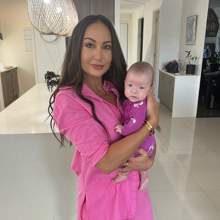 Aussie fitness influencer celebrates first Christmas with miracle Lilly Kate