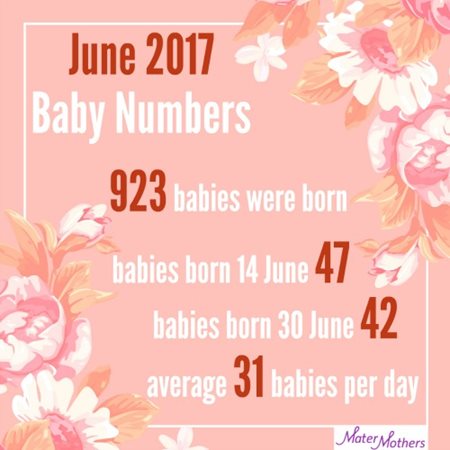 June's bumper baby month